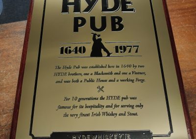 Brass Business Plate