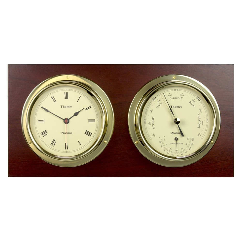 Cork Brass Nautical Clocks, Barometers, Bells, Lanterns.